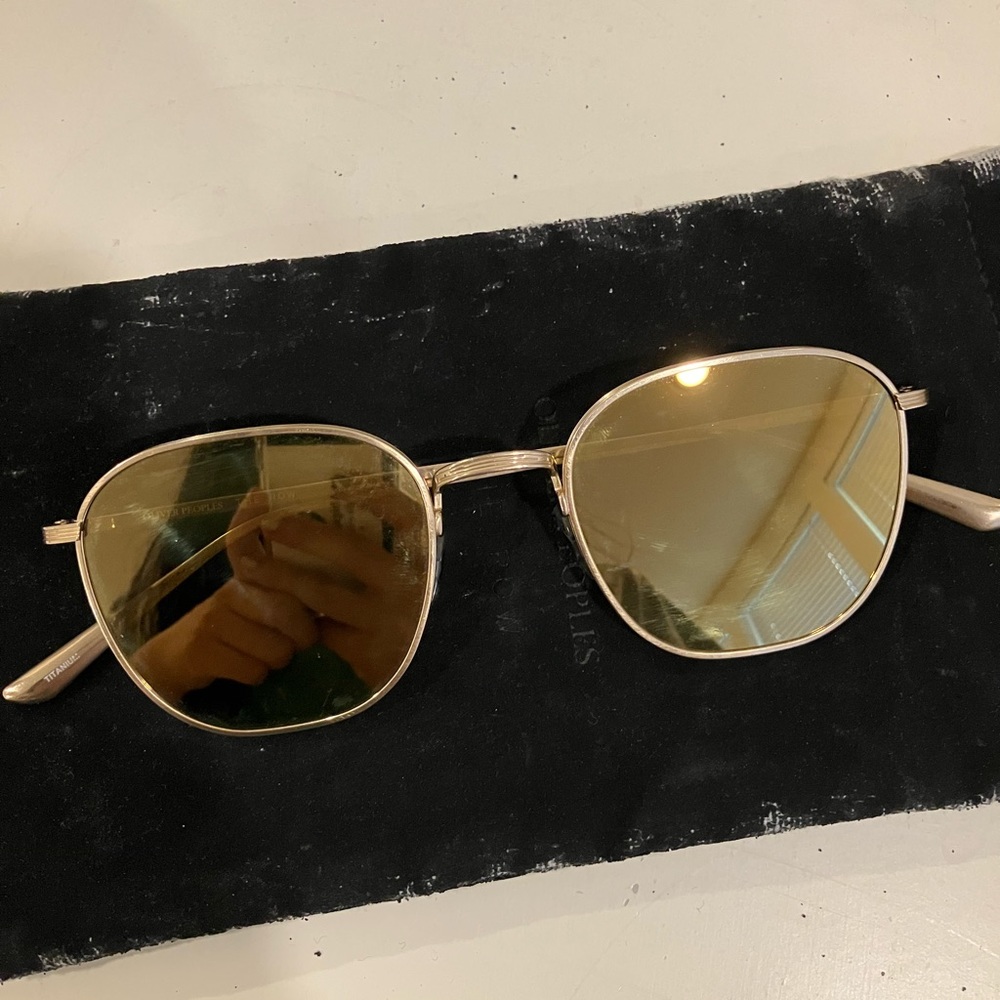 Oliver Peoples x The Row Board Meeting Sunglasses with Case